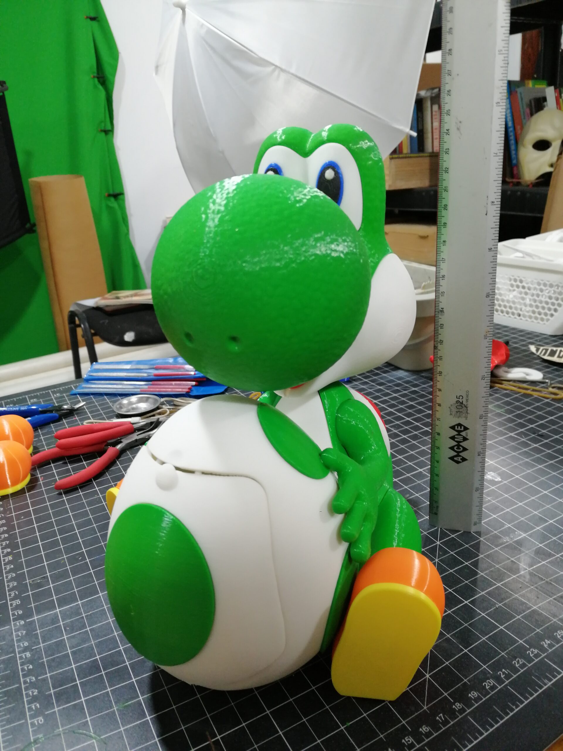 palomera de yoshi, tipo cinepolis, con huevo articulado