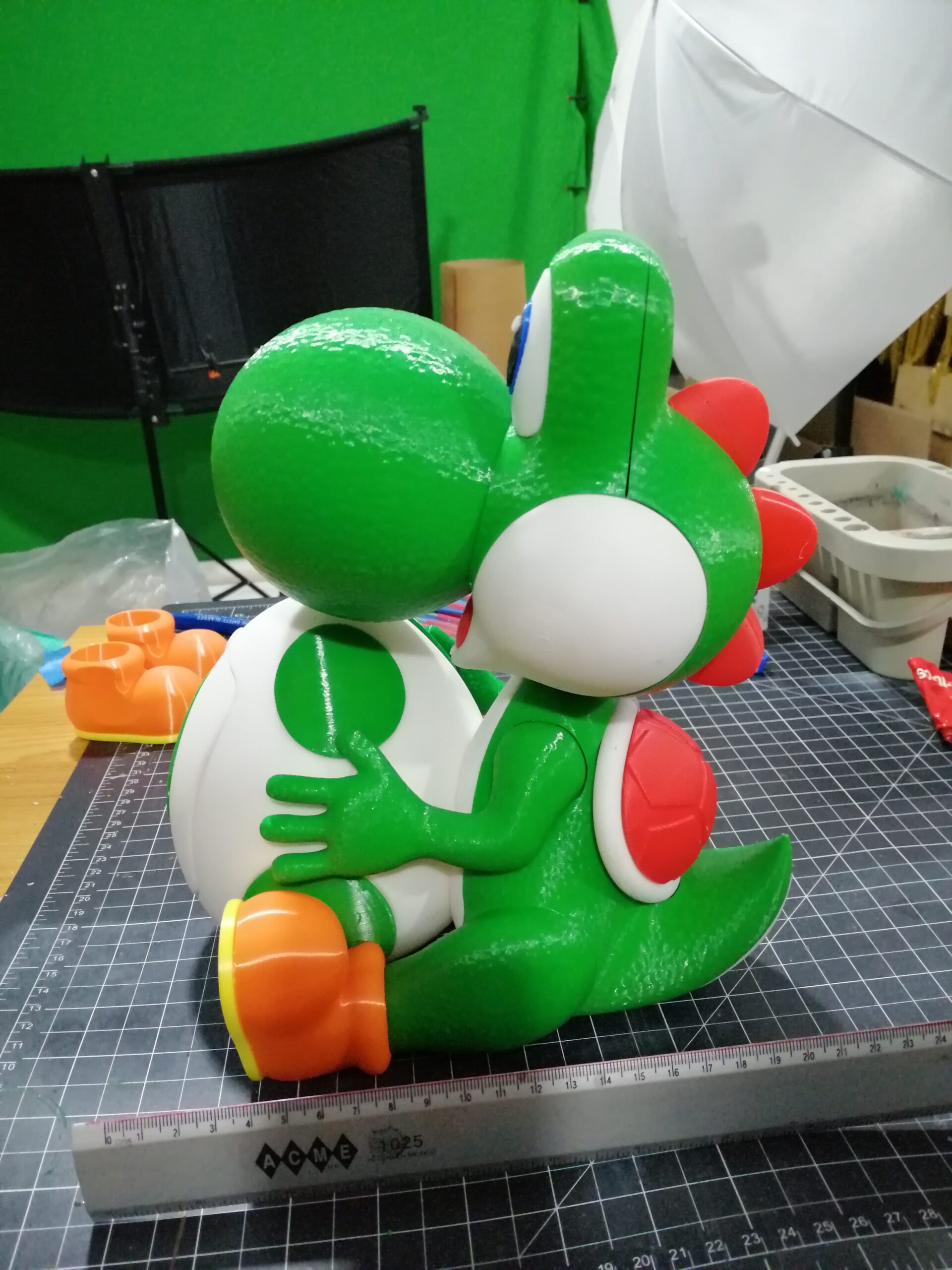 Palomera de Yoshi impresa en 3d.