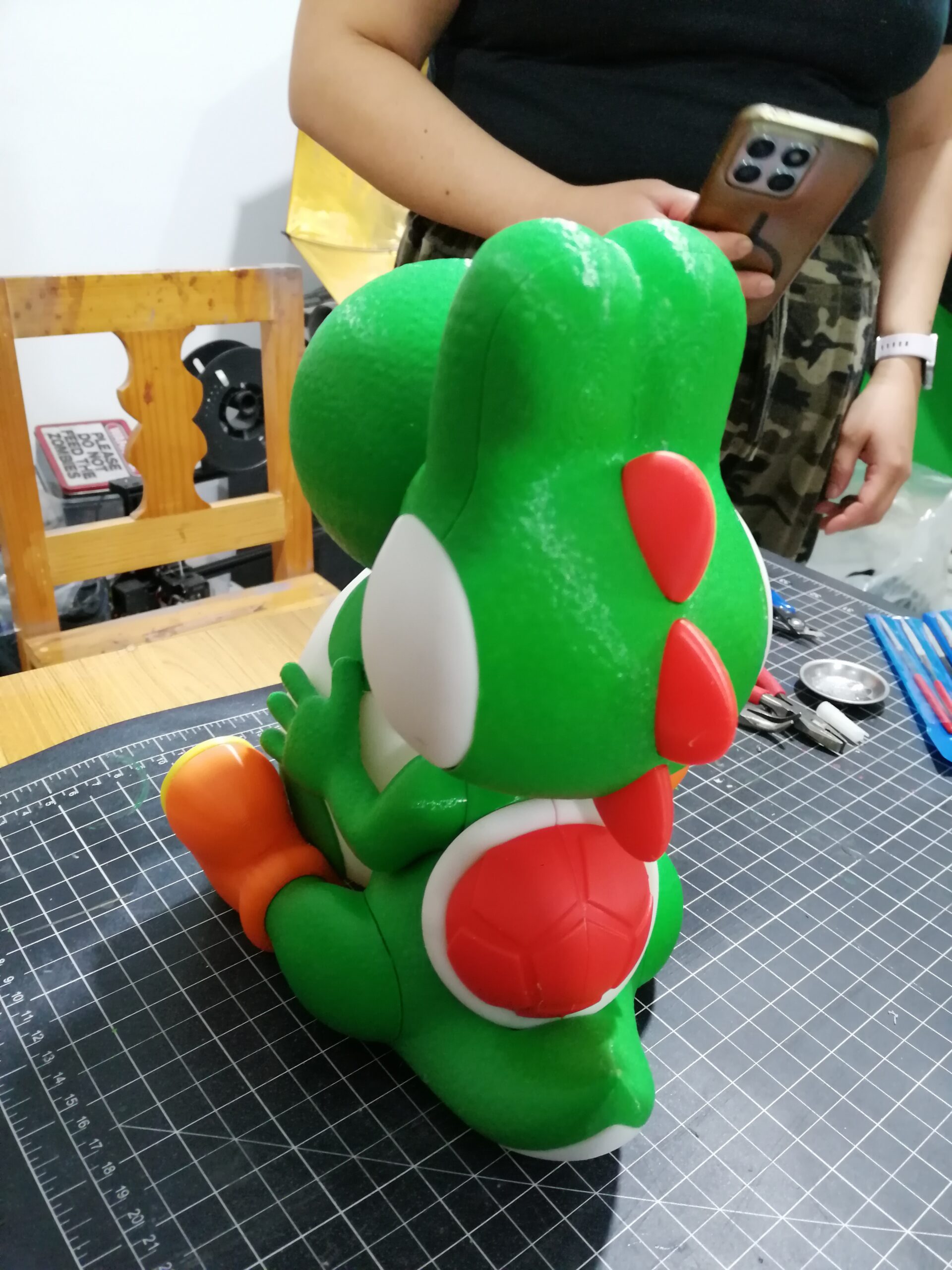 palomera de yoshi, tipo cinepolis, con huevo articulado